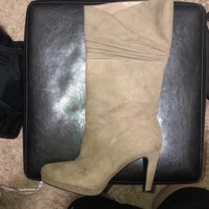 Mootsies tootsie long tan boots